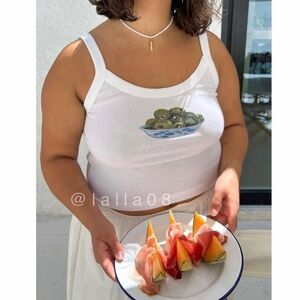 Lisa Says Gah Harley Tank Olive Bowl